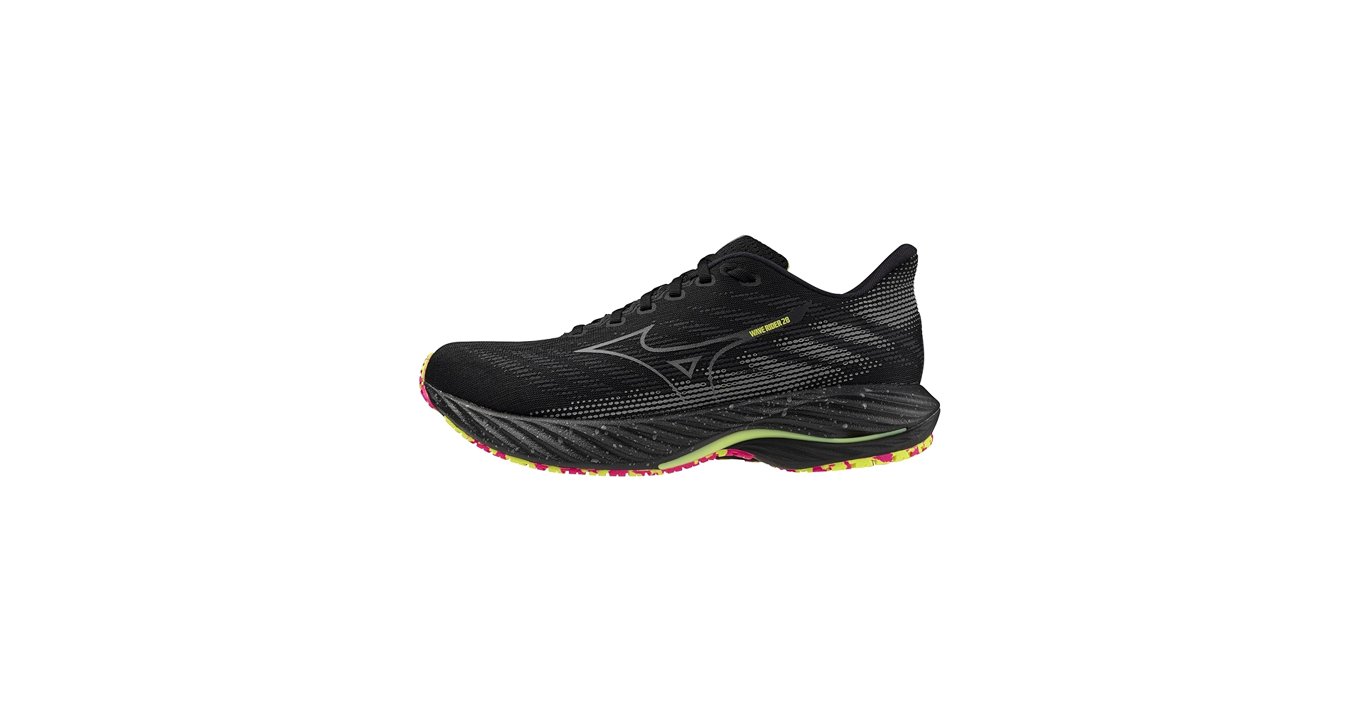 Amazon.com | Mizuno Men's Wave Rider 28 Running Shoe, Black